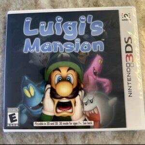 NIP Nintendo 3DS Luigi's Mansion 3DS Brand New Game (2018 Action/Adventure)
